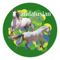 ANDALUSIAN ROUND STICKERS