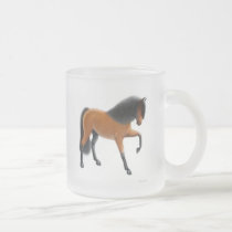 Andalusian Spanish Horse Glass Mug