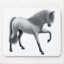 Andalusian Spanish Horse Mousepad by twopurringcats Andalusian Spanish Horse Mousepad