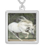Andalusian Stallion running, PR Custom Necklace