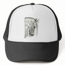 Andalusian True Romantic Horse Mesh Hat