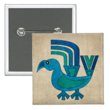 Andean Bird Button