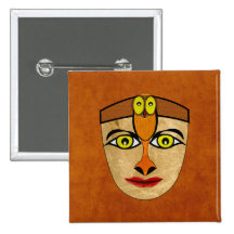 Andean Mask Pins