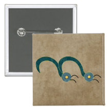Andean Snake-Bird Pin