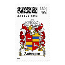Andersen Family Crest Stamps