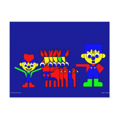 Andersen Festival Plays, Odense - logo 2007 Post Card by lonvig