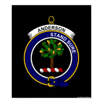 Anderson - Clan Crest posters by scottishclans Anderson - Clan Crest posters