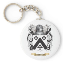 Anderson Coat of Arms (Family Crest) Keychains