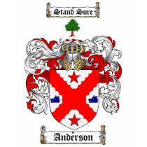 ANDERSON FAMILY CREST - ANDERSON COAT OF ARMS t-shirts by heraldics ANDERSON FAMILY CREST - ANDERSON COAT OF ARMS t-shirts