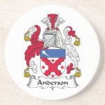 Anderson Family Crest Coaster