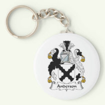 Anderson Family Crest Keychain