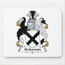 Anderson Family Crest Mousepad