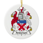 Anderson Family Crest Ornament