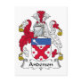 Anderson Family Crest Post Cards