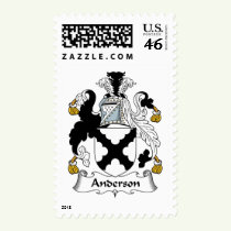 Anderson Family Crest Stamps