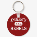 Anderson - Rebels - Junior - Anderson Alabama keychains by customteamsportswear Anderson - Rebels - Junior - Anderson Alabama keychains