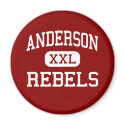 Anderson - Rebels - Junior - Anderson Alabama magnets by customteamsportswear Anderson - Rebels - Junior - Anderson Alabama magnets