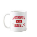 Anderson - Rebels - Junior - Anderson Alabama mugs by customteamsportswear Anderson - Rebels - Junior - Anderson Alabama mugs