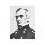Anderson ~ Robert / Union Officer Fort Sumter Round Sticker