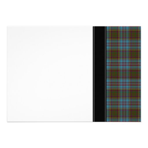 Anderson Tartan Wedding Invitation