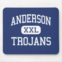 Anderson - Trojans - High School - Austin Texas mousepads by customteamsportswear Anderson - Trojans - High School - Austin Texas mousepads