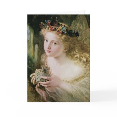 Anderson's Beautiful Fairy Christmas Card by MasterpieceCafe
