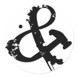 ANDHAMMER ARMY ROUND STICKERS