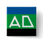 Andijk, Nepal flag Pinback Button