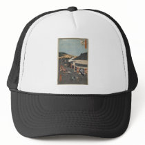 Ando Hiroshige Sheet A Street in the Shitaya hats by art_world Ando Hiroshige Sheet A Street in the Shitaya hats