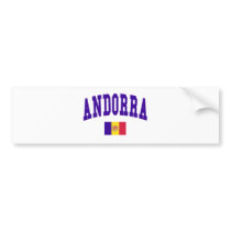 ANDORRA BUMPER STICKER