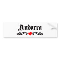 Andorra Bumper Stickers