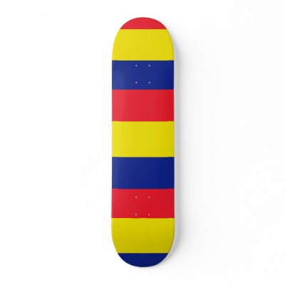 Andorra (Civil), Andorra Custom Skateboard by FlagLibrary
