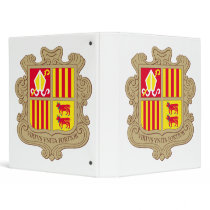 Andorra Coat of Arms Binder