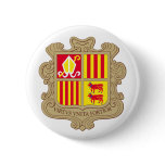 Andorra Coat of Arms Button