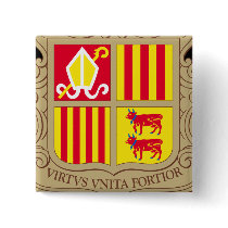 andorra coat of arms button