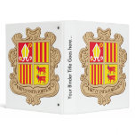 Andorra Coat of Arms detail binders