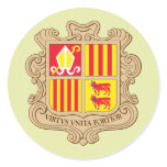 Andorra Coat of Arms detail Sticker