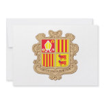Andorra Coat of Arms Custom Invitation