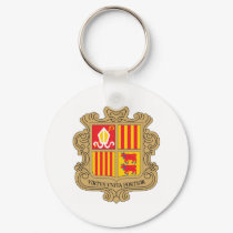 Andorra Coat Of Arms keychains by teyes143 Andorra Coat Of Arms keychains