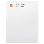 Andorra Coat of Arms Letterhead