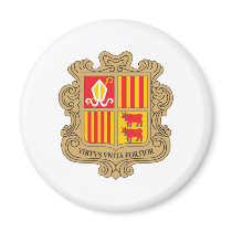 Andorra Coat Of Arms magnets by teyes143 Andorra Coat Of Arms magnets