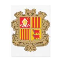 Andorra Coat Of Arms postcards by teyes143 Andorra Coat Of Arms postcards