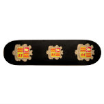 Andorra Coat of Arms Skate Deck