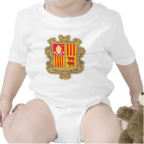 Andorra Coat Of Arms t-shirts by teyes143 Andorra Coat Of Arms t-shirts