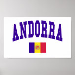 Andorra College Style Posters