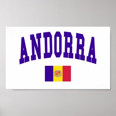 Andorra College Style Posters by repofcountries