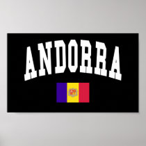 Andorra College Style Posters