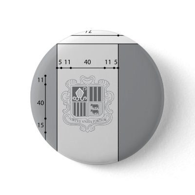 Andorra (Construction), Andorra flag Pin by FlagLibrary
