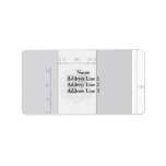 Andorra (Construction), Andorra flag Personalized Address Labels