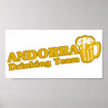 Andorra Drinking Team Print
